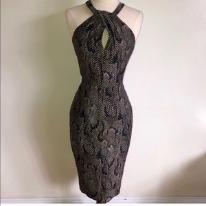 🐍 H&M Sexy Serpent Wiggle Dress